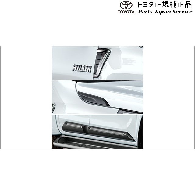 125系ハイラックス ブラックパッケージ トヨタ GUN125 125hilux TOYOTA