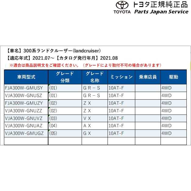 300系ランドクルーザー 革調シートカバー(2列用) トヨタ FJA300W