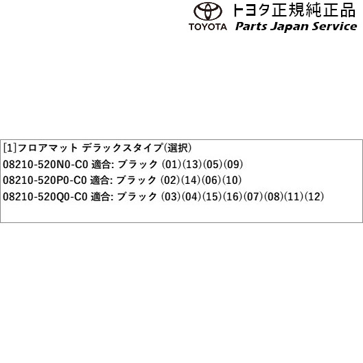 10系ヤリスクロス フロアマット(デラックスタイプ) トヨタ MXPB10 MXPB15 MXPJ10 MXPJ15 10yariscross TOYOTA_2