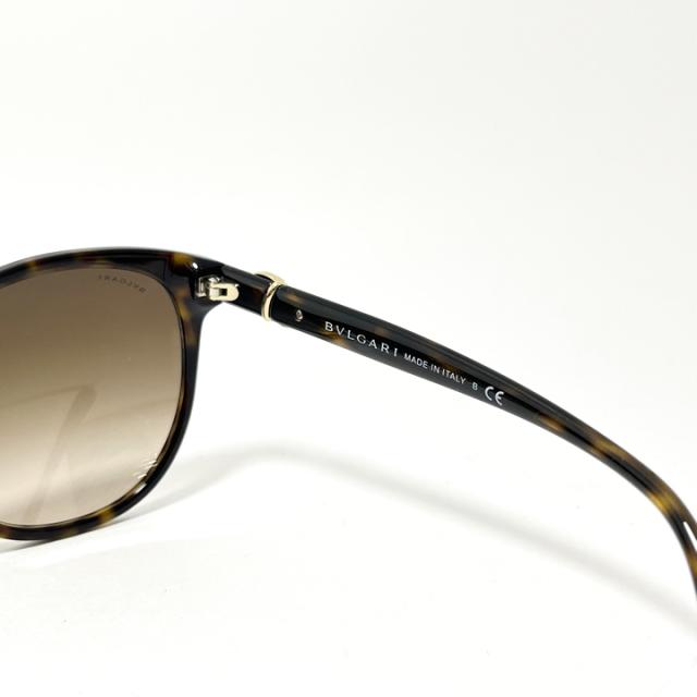 [ BVLGARI ] ブルガリ サングラス BV8175BF-504/13  BV8175BF-50413 ブラウンデミ ハバナ イタリア製 ボストン ウェリントン レディース 純正メガネ拭き付き ロゴ入り