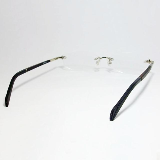 CHRONIC クロニック ガリレオモデル 福山モデル 眼鏡 メガネ フレーム CH046-6 サイズ55 度付可 シルバー 縁無し