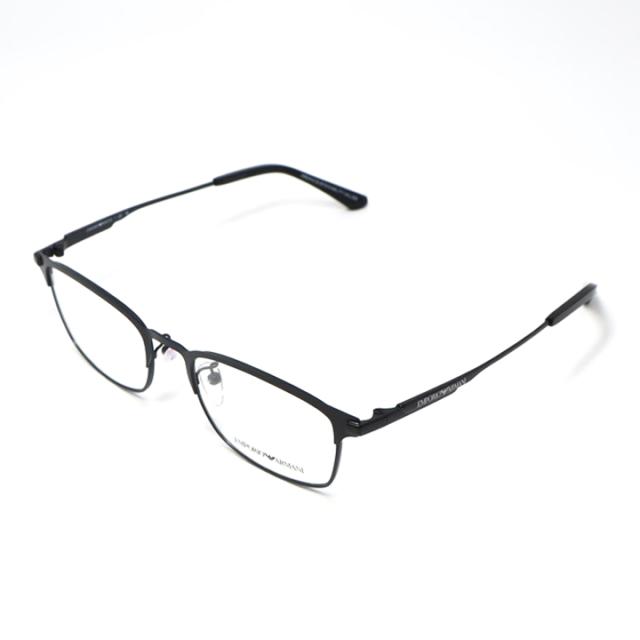 Emporio Armani エンポリオ アルマーニ 眼鏡 メガネ フレーム サングラス EA1181D-3001-52 度付可 マットブラック リビジョン製レンズでお好きなサングラス作成可能