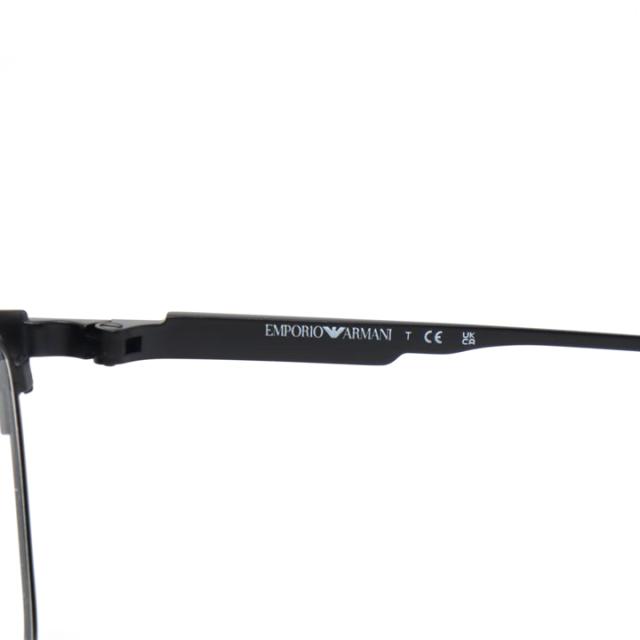 Emporio Armani エンポリオ アルマーニ 眼鏡 メガネ フレーム サングラス EA1181D-3001-52 度付可 マットブラック リビジョン製レンズでお好きなサングラス作成可能