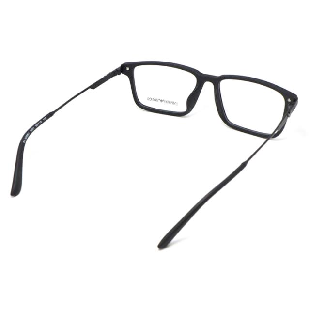 Emporio Armani エンポリオ アルマーニ 眼鏡 メガネ フレーム サングラス EA3268U-5001-55 度付可 マットブラック リビジョン製レンズでお好きなサングラス作成可能