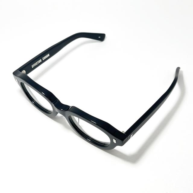 EFFECTOR エフェクター クラシック 眼鏡 メガネ フレーム サングラス カノン CANON-BK 度付可 ブラック CANON-BK リビジョン製レンズでお好きなサングラス作成可能_2