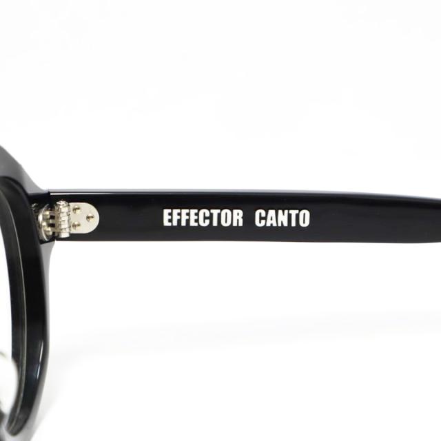 EFFECTOR エフェクター クラシック 眼鏡 メガネ フレーム サングラス CANTO-BK カント 度付可 ブラック リビジョン製レンズでお好きなサングラス作成可能_4