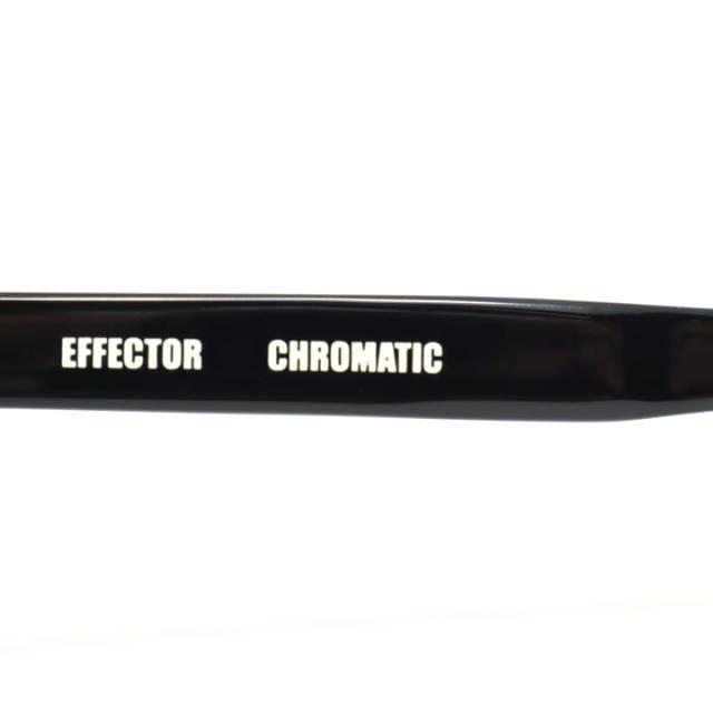 EFFECTOR エフェクター クラシック 眼鏡 メガネ フレーム クロマティック　CHROMATIC-BK 度付可 ブラック_4