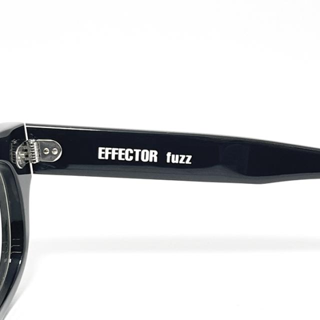 EFFECTOR エフェクター クラシック 眼鏡 メガネ フレーム サングラス ファズ　fuzz-BK FUZZ-BK 度付可 ブラック リビジョン製レンズでお好きなサングラス作成可能_4