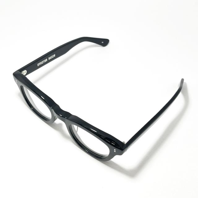 EFFECTOR エフェクター クラシック 眼鏡 メガネ フレーム サングラス RASCH-BK 度付可 ブラック ラッシュ リビジョン製レンズでお好きなサングラス作成可能