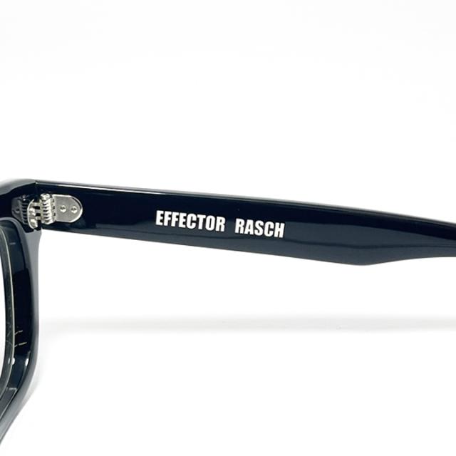 EFFECTOR エフェクター クラシック 眼鏡 メガネ フレーム サングラス RASCH-BK 度付可 ブラック ラッシュ リビジョン製レンズでお好きなサングラス作成可能