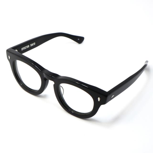 EFFECTOR エフェクター クラシック 眼鏡 メガネ フレーム タント　TANTO-BK 度付可 ブラック リビジョン製レンズでお好きなサングラス作成可能_2