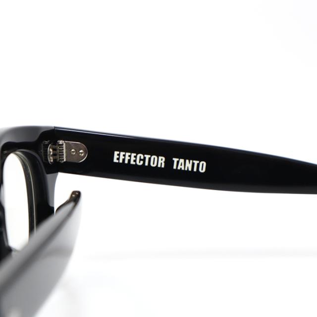 EFFECTOR エフェクター クラシック 眼鏡 メガネ フレーム タント　TANTO-BK 度付可 ブラック リビジョン製レンズでお好きなサングラス作成可能_4