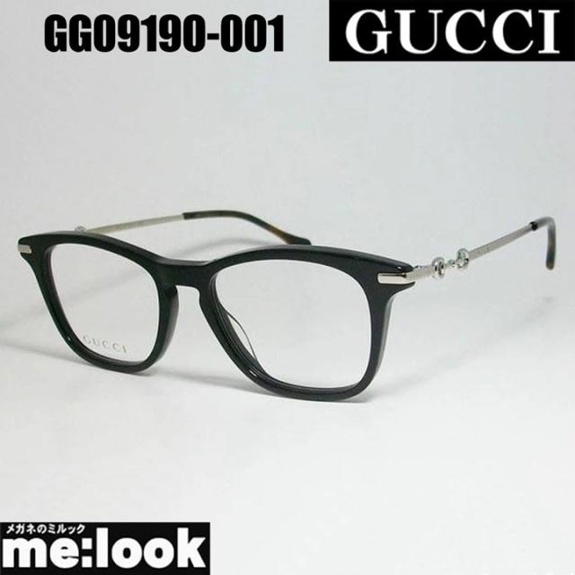GUCCI グッチ 眼鏡　フレーム　セルフレーム GG0919O-001-50　ASIAN FIT ブラック　シルバー