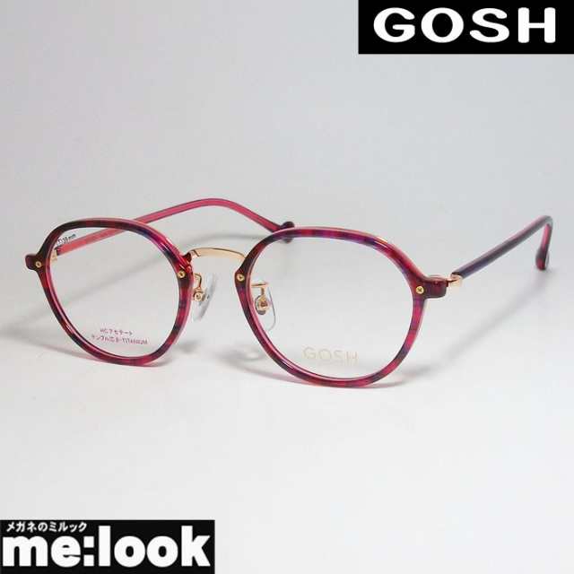 GOSH ゴッシュ レディース 眼鏡 メガネ フレーム GO2036-3-47 度付可 