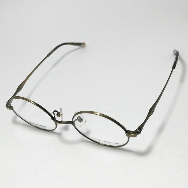 John Lennon ジョンレノン 日本製 made in Japan 丸メガネ クラシック 眼鏡 メガネ フレーム サングラス JL1130-3-47 度付可 アンティークゴールド リビジョン製レンズでお好きなサングラス作成可能