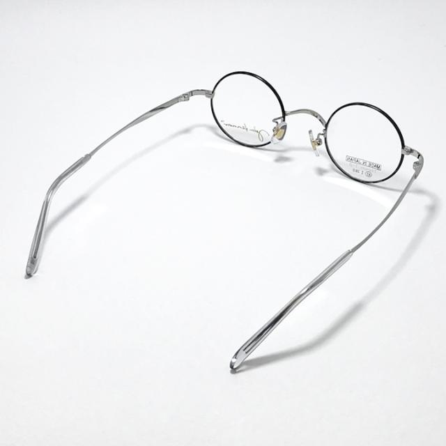 [ John Lennon ] ジョンレノン 度付可 日本製 made in Japan 丸メガネ クラシック 眼鏡 フレーム サングラス JL1134-2-42 マットブラウンデミ / シルバー リビジョン製レンズでお好きなサングラス作成可能