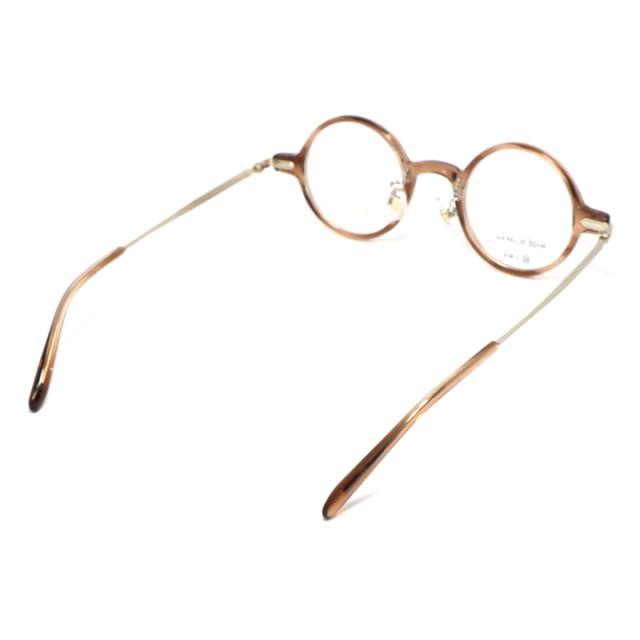 John Lennon ジョンレノン 日本製 made in Japan 丸メガネ クラシック 眼鏡 メガネ フレーム サングラス JL6022-4-43 度付可 ブラウンササ リビジョン製レンズでお好きなサングラス作成可能