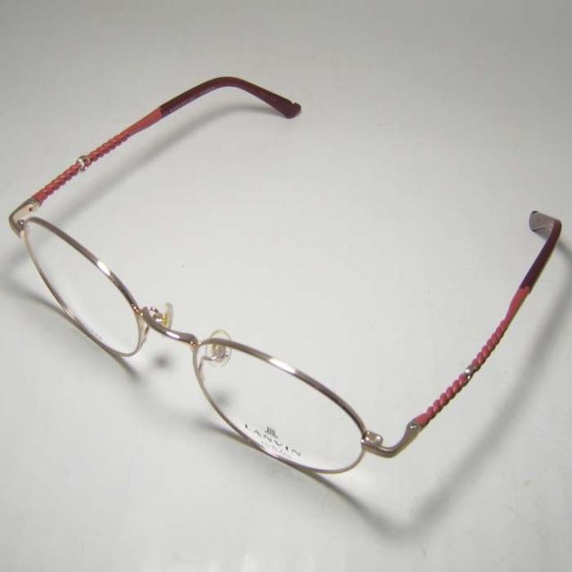 LANVIN ランバン 眼鏡 メガネ フレーム サングラス VLB017J-0K3R-50 度付可 ゴールド リビジョン製レンズでお好きなサングラス作成可能