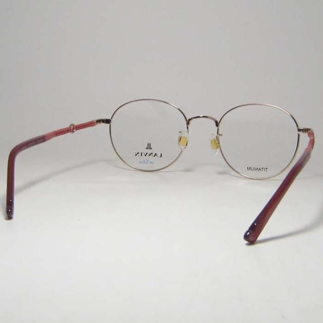 LANVIN ランバン 眼鏡 メガネ フレーム サングラス VLB017J-0K3R-50 度付可 ゴールド リビジョン製レンズでお好きなサングラス作成可能