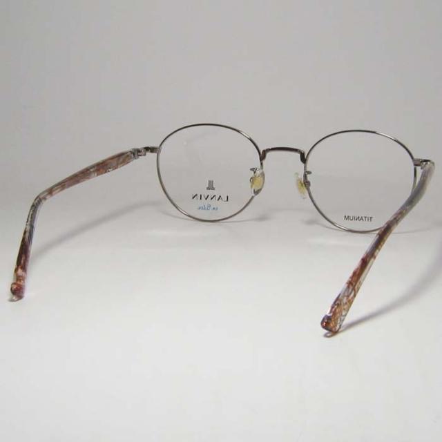 LANVIN ランバン 眼鏡 メガネ フレーム サングラス VLB025J-0C1G-49 度付可 ブラウンゴールド リビジョン製レンズでお好きなサングラス作成可能