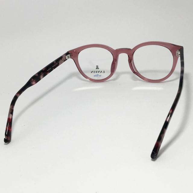 LANVIN ランバン 眼鏡 メガネ フレーム サングラス VLB032J-01AH-47 度付可 パープル リビジョン製レンズでお好きなサングラス作成可能