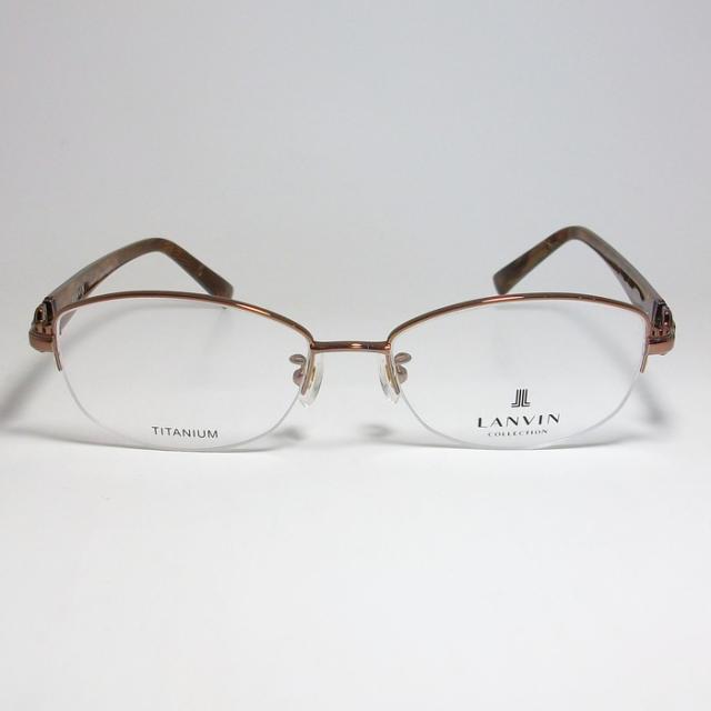 LANVIN ランバン 日本製 made in Japan レディース サングラス 眼鏡 メガネ フレーム VLC503J-0A40-53 度付可 ブラウン リビジョン製レンズでお好きなサングラス作成可能