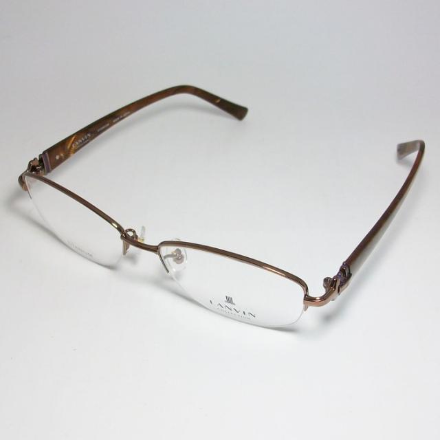 LANVIN ランバン 日本製 made in Japan レディース サングラス 眼鏡 メガネ フレーム VLC503J-0A40-53 度付可 ブラウン リビジョン製レンズでお好きなサングラス作成可能