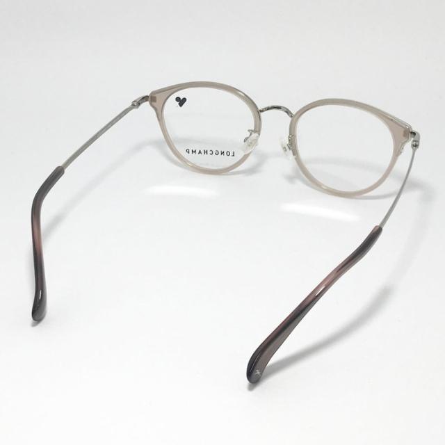 LONGCHAMP ロンシャン 眼鏡 メガネ フレーム サングラス LO2509J-042-48 度付可 グレージュ リビジョン製レンズでお好きなサングラス作成可能