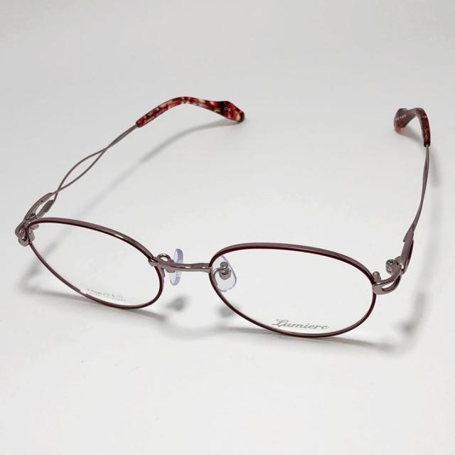 Lumiere ] ルミエール Lm5015-3-50 レッド 軽量 おしゃれ 眼鏡 メガネ