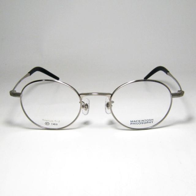 MACKINTOSH PHILOSOPHY マッキントッシュ フィロソフィー 眼鏡 メガネ フレーム サングラス MP1036-3-47 度付可 アンティークシルバー シルバー リビジョン製レンズでお好きなサングラス作成可能