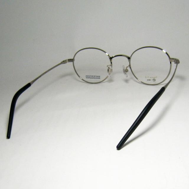 MACKINTOSH PHILOSOPHY マッキントッシュ フィロソフィー 眼鏡 メガネ フレーム サングラス MP1036-3-47 度付可 アンティークシルバー シルバー リビジョン製レンズでお好きなサングラス作成可能