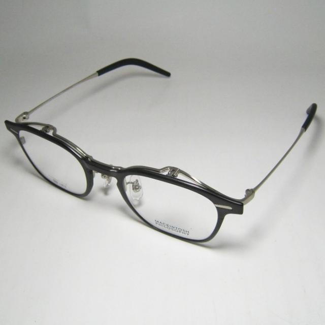 MACKINTOSH PHILOSOPHY マッキントッシュ フィロソフィー 跳ね上げ ハネアゲ 眼鏡 メガネ フレーム サングラス MP3008-2-48 度付可 マットクールグレー / ヘアラインシルバー リビジョン製レンズでお好きなサングラス作成可能