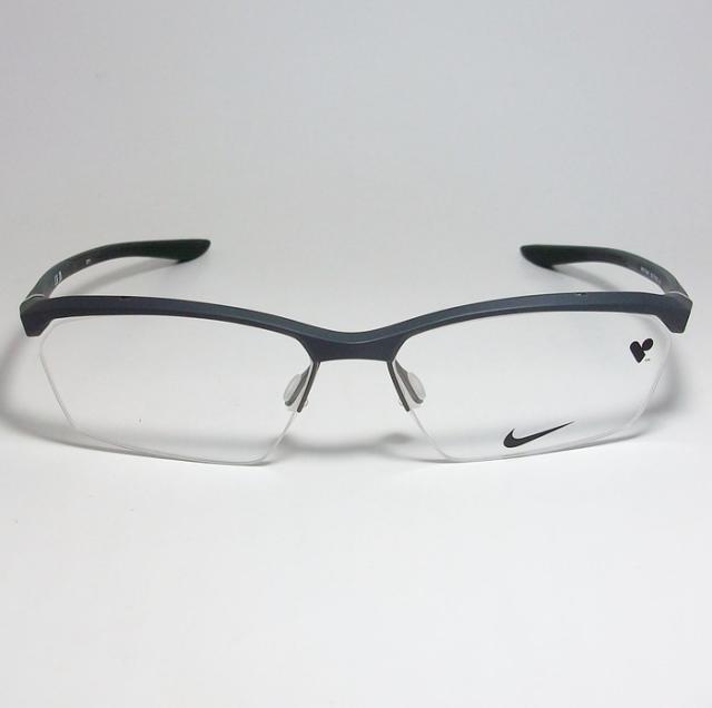 NIKE ナイキ 軽量 スポーツ 眼鏡 メガネ フレーム 7140AF-033-57 度付可 グレー