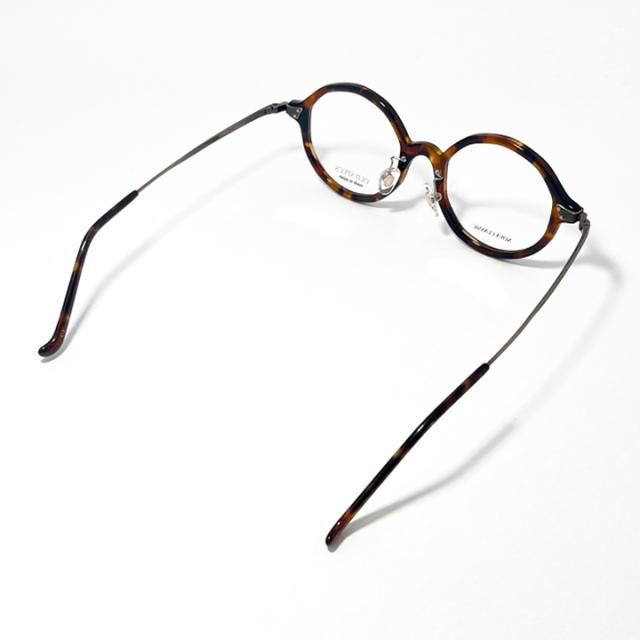 NOVA CLASSIC ノヴァ クラシック HAND MADE ITEM ハンドメイド 国産 クラシック 眼鏡 メガネ フレーム サングラス OS5041-2-45 度付可 ブラウンデミ リビジョン製レンズでお好きなサングラス作成可能