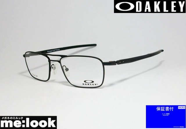 Oakley オークリー Ox5127 0151 眼鏡 メガネ フレーム Gauge5 2 Truss ゲージ5 2 トラス 度付可 サテンブラックの通販はau Wowma メガネのミルック