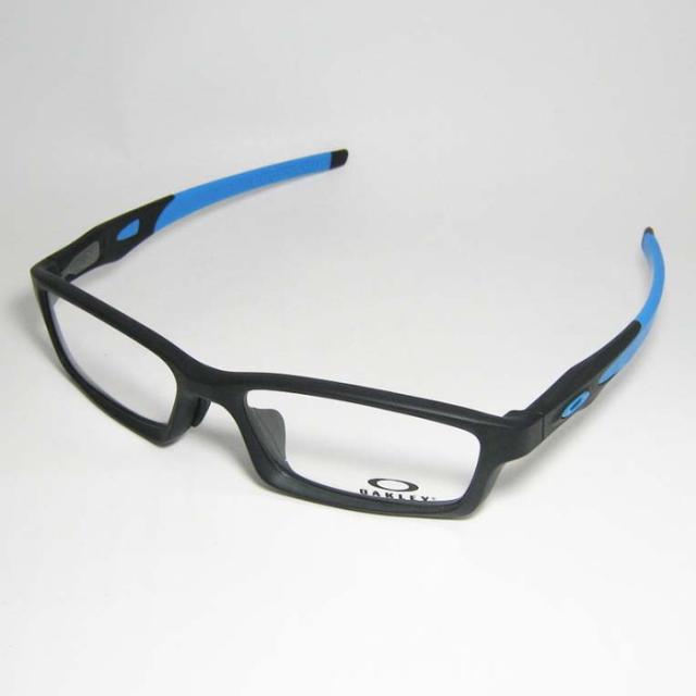 OAKLEY オークリー 眼鏡 メガネ フレーム サングラス CROSSLINK クロスリンク OX8118-0156 度付可 サテンブラック OX8029 リビジョン製レンズでお好きなサングラス作成可能