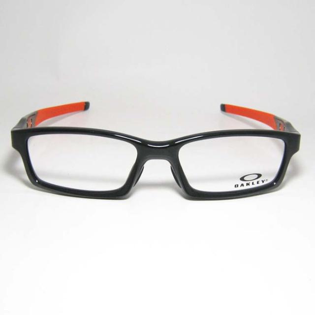 OAKLEY オークリー 眼鏡 メガネ フレーム サングラス CROSSLINK クロスリンク OX8118-0556 度付可 ポリッシュドブラック（艶あり） OX8029 リビジョン製レンズでお好きなサングラス作成可能