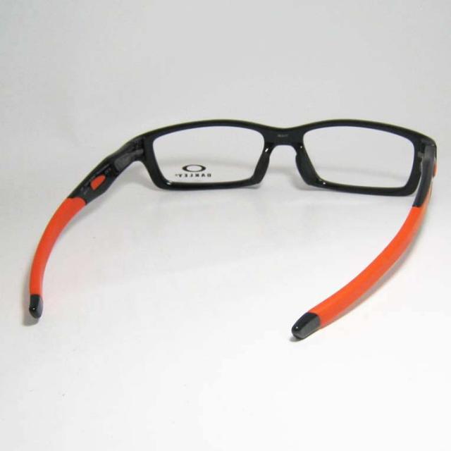 OAKLEY オークリー 眼鏡 メガネ フレーム サングラス CROSSLINK クロスリンク OX8118-0556 度付可 ポリッシュドブラック（艶あり） OX8029 リビジョン製レンズでお好きなサングラス作成可能