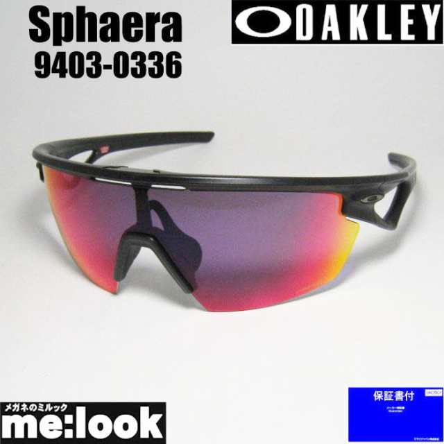 OAKLEY オークリー サングラス SPHAERA　スファエラ OO9403-0336 009403-0336 9403-03 マットブラック