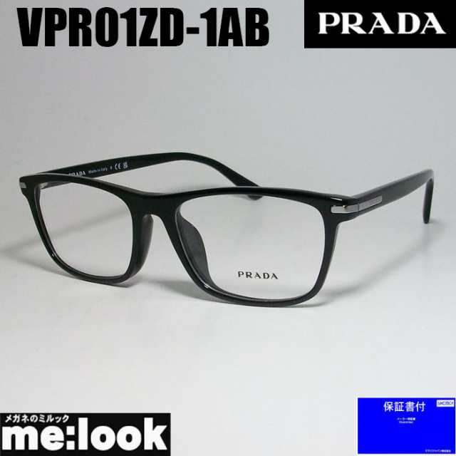 PRADA プラダ 眼鏡 メガネ フレーム VPR01ZD-1AB-54 PR01ZD-1AB-54 度 ...