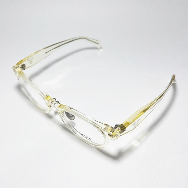 PRADA プラダ 眼鏡 メガネフレーム VPRB06D-19X / PRB06D-19X シャンパン / Transparent Champagne クリアベージュ ツヤあり 度付き対応可 度付き、調光、サングラスなど作れます