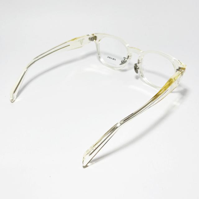 PRADA プラダ 眼鏡 メガネフレーム VPRB06D-19X / PRB06D-19X シャンパン / Transparent Champagne クリアベージュ ツヤあり 度付き対応可 度付き、調光、サングラスなど作れます