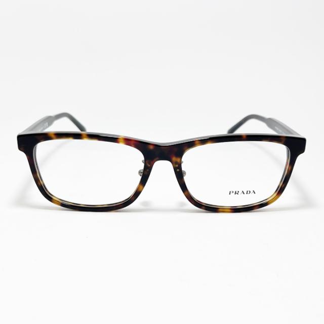 PRADA プラダ 眼鏡 メガネフレーム VPRB08D-17N / PRB08D-17N ブラウンデミ / シルバー 度付き対応可 度付き、調光、サングラスなど作れます