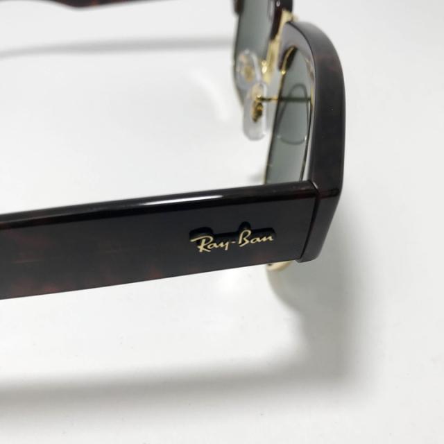 RayBan レイバン MEGA CLUBMASTER メガ クラブマスター 大きいサイズ ラージサイズ サングラス  RB0316S-99031　RB0316S-990/31 ブラウンデミ