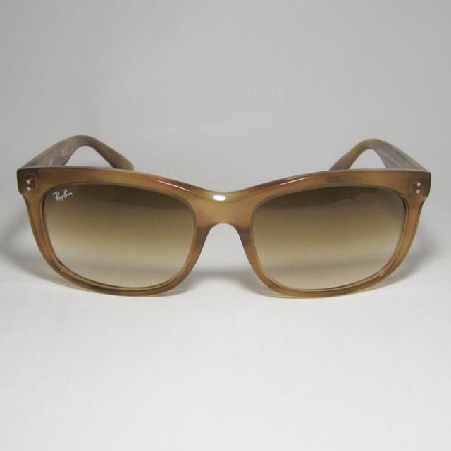 RayBan レイバン   BALORETTE バロレッタ   途轍も無い大きさ BIG SIZE 黒眼鏡  RB2389F-140351 RB2389F-1403/51  縞模様赤銅色 ★選べる