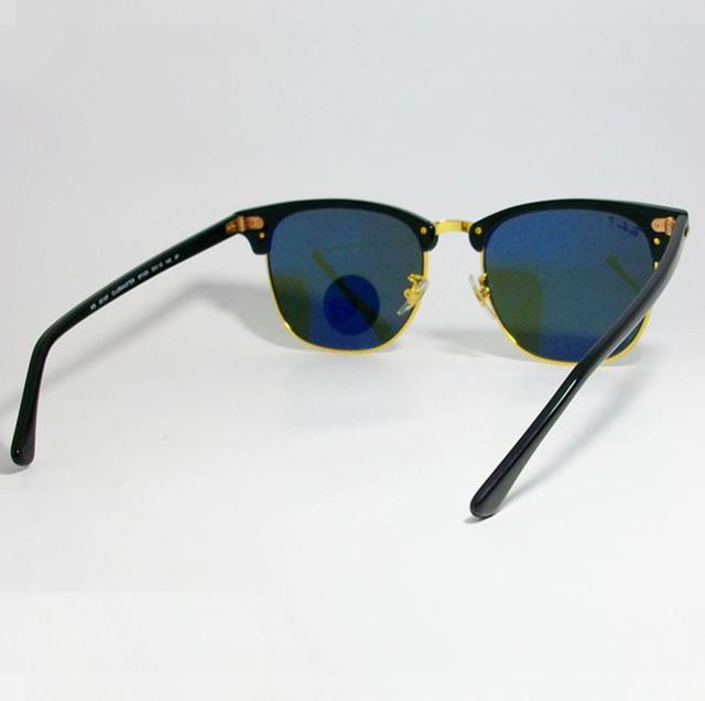 ★選べる　RayBan レイバン　偏光サングラス　CLUBMASTER クラブマスター　RB3016F-90158-55  RB3016F-901/58-55　ブラック/ゴールド