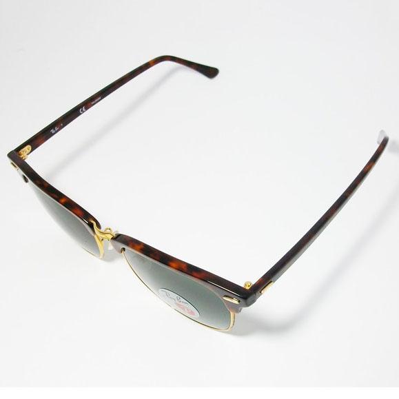 ★選べる　RayBan レイバン 偏光サングラス　CLUBMASTER クラブマスター  RB3016F-99058-55　 RB3016F-990/58  ブラウンデミ/ハバナ/ゴールド