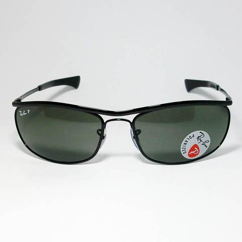 RayBan レイバン 偏光サングラス　OLYMPIAN I DELUXE　オリンピアン アイ デラックス  RB3119M-00258-62　RB3119M-002/58-62　ブラック　偏光グリーン