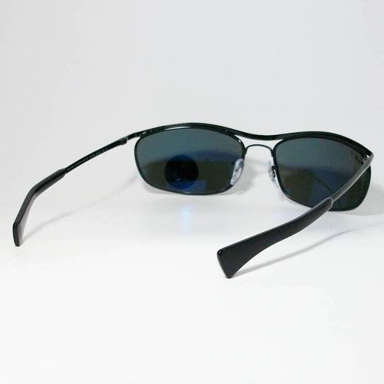RayBan レイバン 偏光サングラス　OLYMPIAN I DELUXE　オリンピアン アイ デラックス  RB3119M-00258-62　RB3119M-002/58-62　ブラック　偏光グリーン