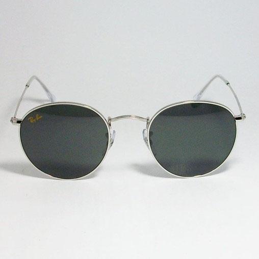 RayBan レイバン サングラス　ROUND METAL ラウンドメタル　RB3447-9198B1-53　RB3447-9198/B1-53　シルバー_1